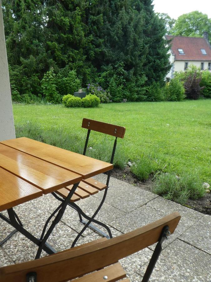 Ferienwohnung Am Hirschpark Bad Pyrmont Exteriör bild